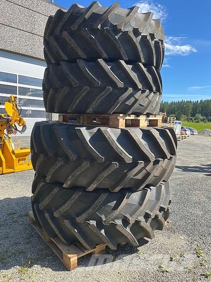 Trelleborg Hjul kompl svarte felger TM800 540/65-30-650/65-42 タイヤ、ホイル、リム