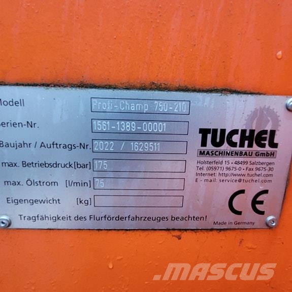 Tuchel Profi-Champ 750-210 Další silniční a sněhové stroje
