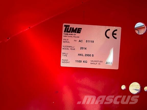 Tume HKL 2500 Sejalnice