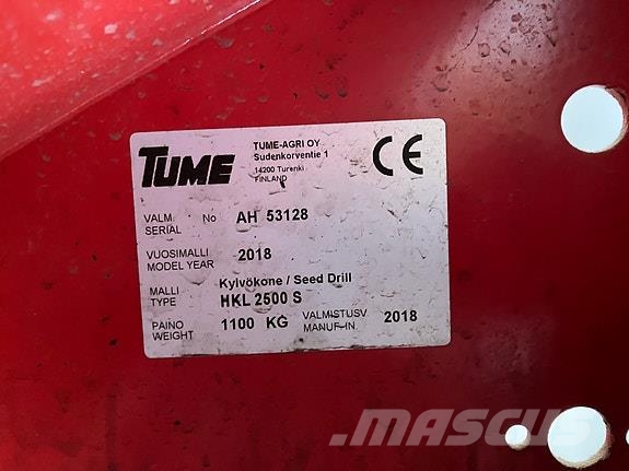 Tume HKL 2500 S Espalhadores de estrume