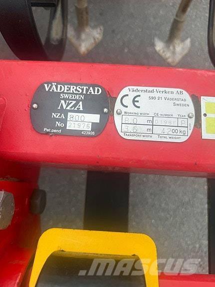 Väderstad NZA 800 Ostale mašine i priključci za obradu tla