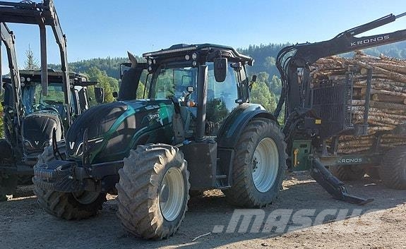 Valtra T234 Direct, Jake bukbeskyttelse, Kronos 150WD og  Tractores