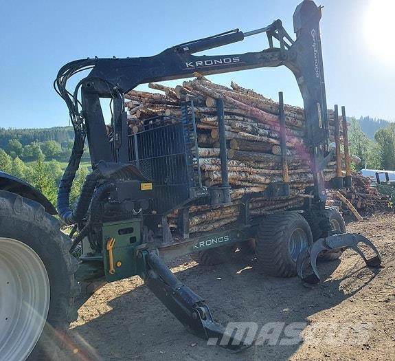 Valtra T234 Direct, Jake bukbeskyttelse, Kronos 150WD og  Tractores