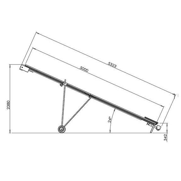  Vedtransportør 5 meter Foresterie - Autres