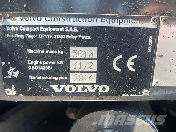 Volvo ECR50D Muut koneet