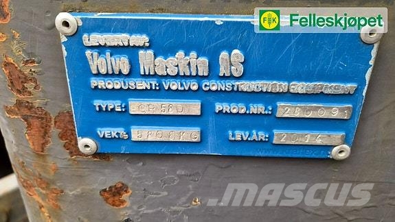 Volvo ECR58D 건설 장비 - 기타