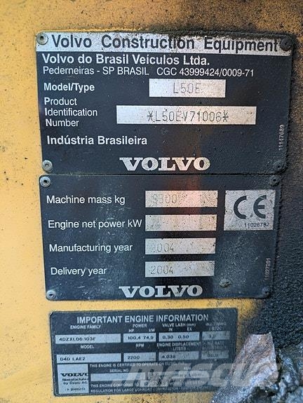 Volvo L50 E | SERTIFISERT | INK. SKUFF | 3. FUNKSJON Muut koneet