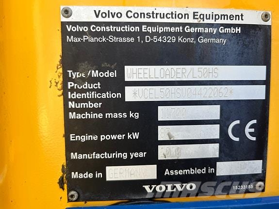Volvo L50H 건설 장비 - 기타