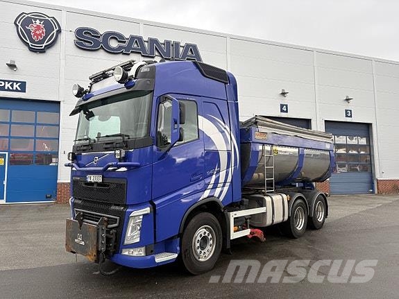 Volvo Ny pris FH540 med Asfaltbalje/dumperkasse/brøytefe Camiones bañeras basculantes o volquetes