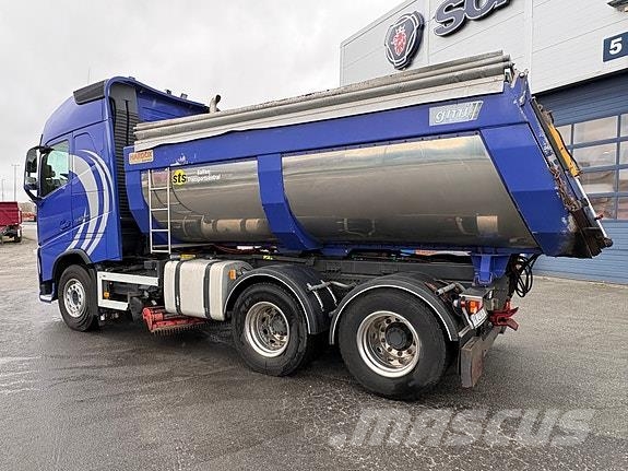 Volvo Ny pris FH540 med Asfaltbalje/dumperkasse/brøytefe Camiones bañeras basculantes o volquetes