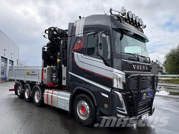 Volvo Ny pris FH550- Hiab 548E-7/Jib 150-X-6- kombi plan Camiones grúa