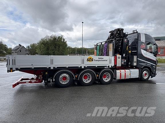 Volvo Ny pris FH550- Hiab 548E-7/Jib 150-X-6- kombi plan Camiones grúa