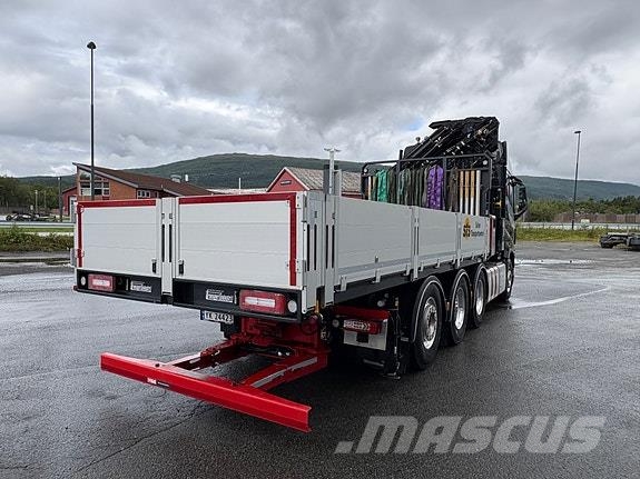 Volvo Ny pris FH550- Hiab 548E-7/Jib 150-X-6- kombi plan Camiones grúa