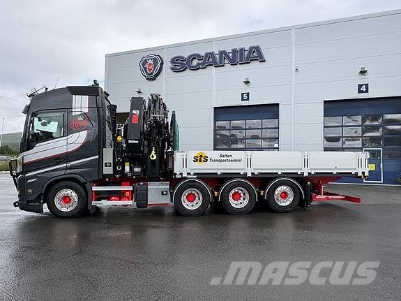 Volvo Ny pris FH550- Hiab 548E-7/Jib 150-X-6- kombi plan Camiones grúa