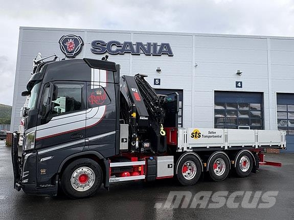 Volvo Ny pris FH550- Hiab 548E-7/Jib 150-X-6- kombi plan Camiones grúa