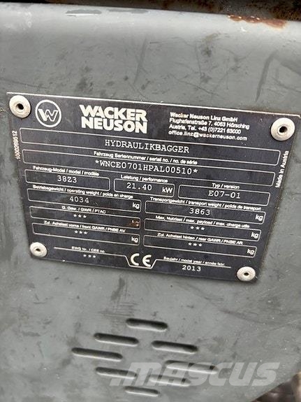 Wacker Neuson 38Z3 Építőipar - Egyebek