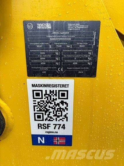 Wacker Neuson WL60 - Highflow Stavebnictví - ostatní