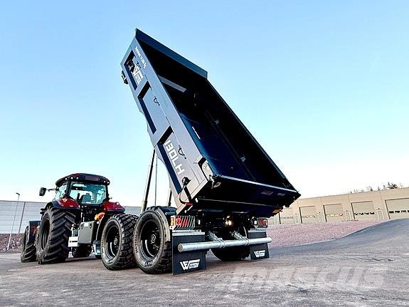 Western 13DLH Dumper |14,5 Tonn nyttelast | Hardox Ремаркета за бали