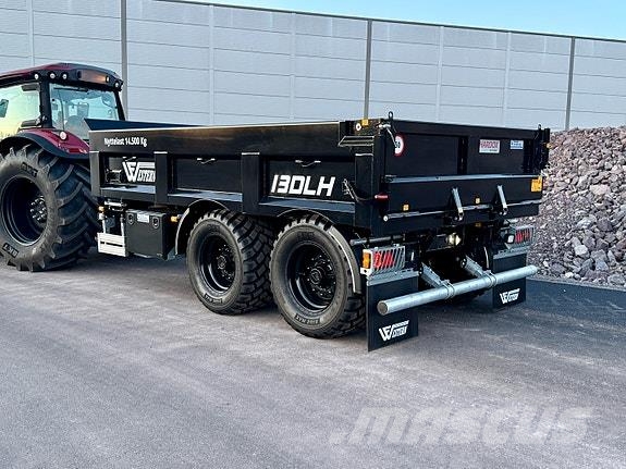 Western 13DLH Dumper |14,5 Tonn nyttelast | Hardox Ремаркета за бали