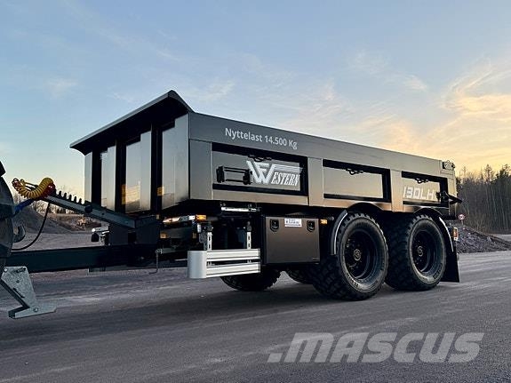 Western 13DLH Dumper |14,5 Tonn nyttelast | Hardox Ремаркета за бали