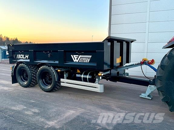 Western 13DLH Dumper |14,5 Tonn nyttelast | Hardox Ремаркета за бали