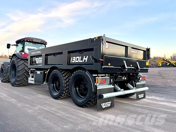 Western 13DLH Dumper |14,5 Tonn nyttelast | Hardox Ремаркета за бали