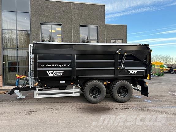 Western 14T - 23m3 | Volumhenger | 17Tonn | Hydraulisk pre مقطورات للأغراض العامة