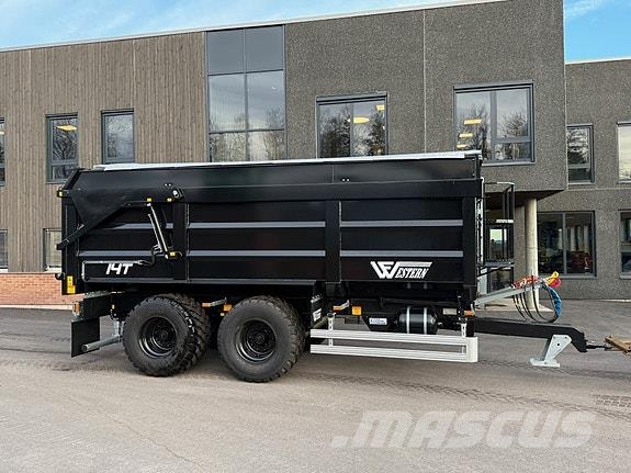 Western 14T - 23m3 | Volumhenger | 17Tonn | Hydraulisk pre مقطورات للأغراض العامة