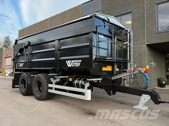 Western 14T - 23m3 | Volumhenger | 17Tonn | Hydraulisk pre مقطورات للأغراض العامة