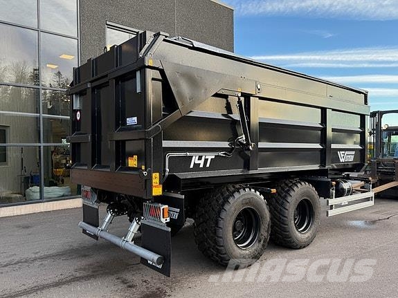 Western 14T - 23m3 | Volumhenger | 17Tonn | Hydraulisk pre مقطورات للأغراض العامة