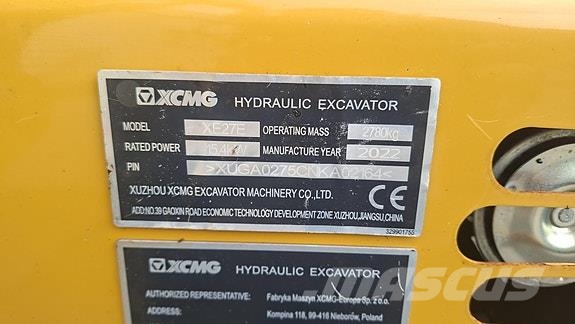 XCMG XE27E Anlegg - Annet