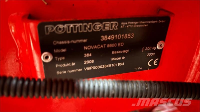 Pöttinger Novacat 8600 Svanser