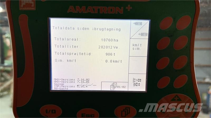 Amazone UX 3200 Irroratrici trainate