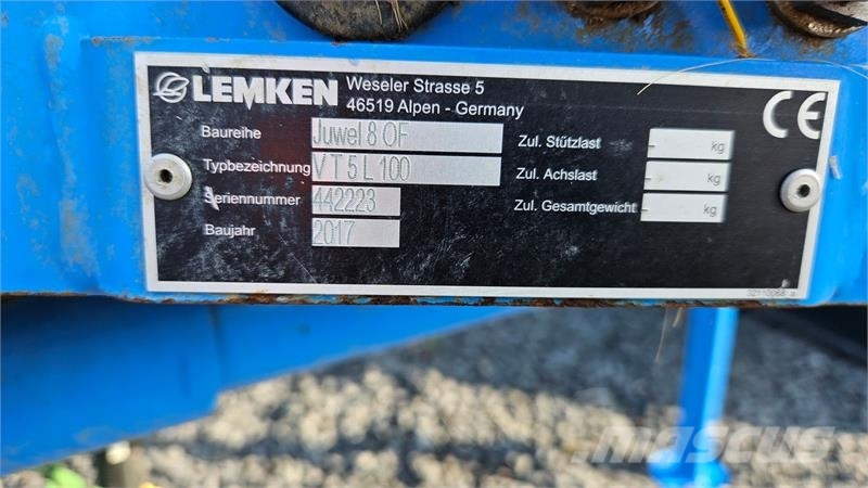Lemken Juwel 8M Juwel 8 OF Váltvaforgató ekék