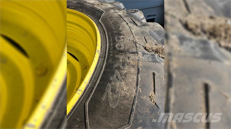 Michelin 480/70-30 og 520/85-42 Tyres, wheels and rims