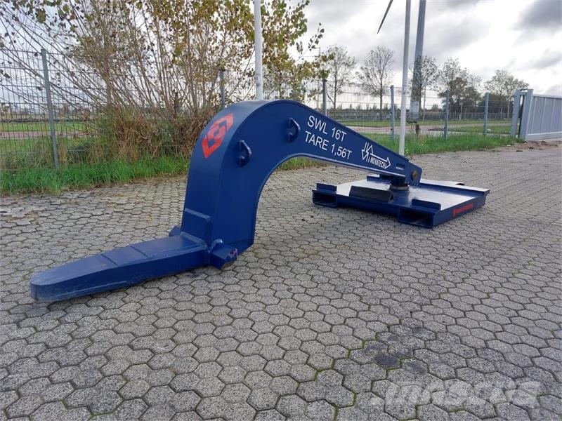 Novatech Forklift Gooseneck 16t Stavebnictví - ostatní