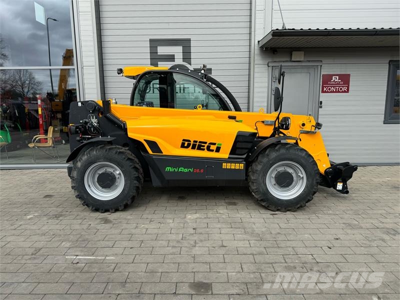 Dieci Mini Agri 26.6 Teleszkópos rakodók