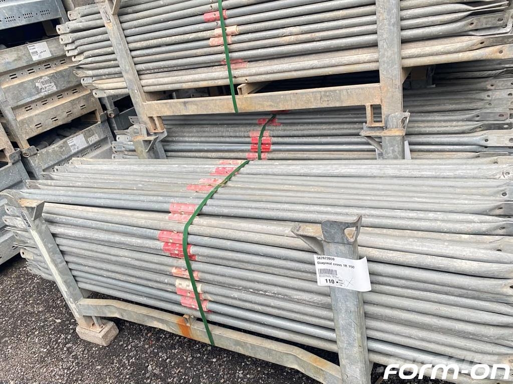 Doka d3 Traggerüst – Rahmen 0,90 m & Diagonalkreuz Ehitustellingud