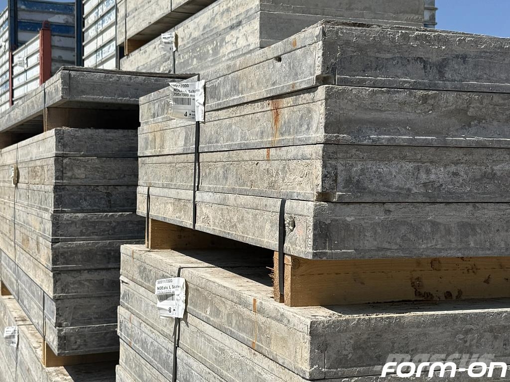 Noe Alu Wandschalung kaufen – rund 125 m² Aluminium-Ge Bekisting