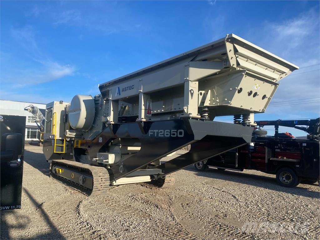 Astec FT2650 Mobile Jaw Crusher Vergruizers