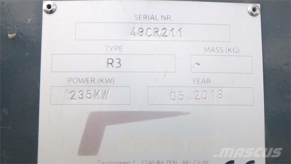 Keestrack R3 Impact Crusher Σπαστήρες