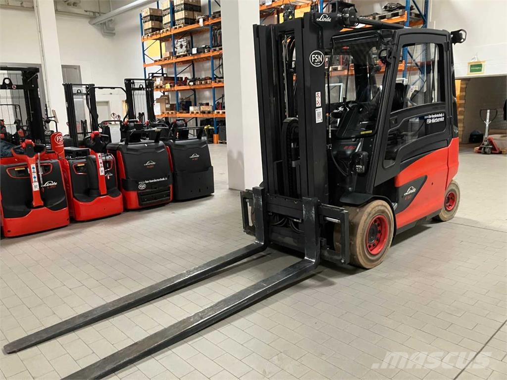 Linde E50HL Elektriniai šakiniai krautuvai