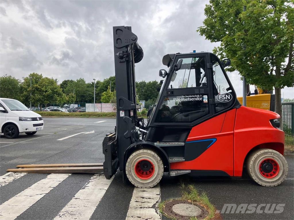 Linde E80 شاحنات ذات رافعات شوكية تعمل بالكهرباء