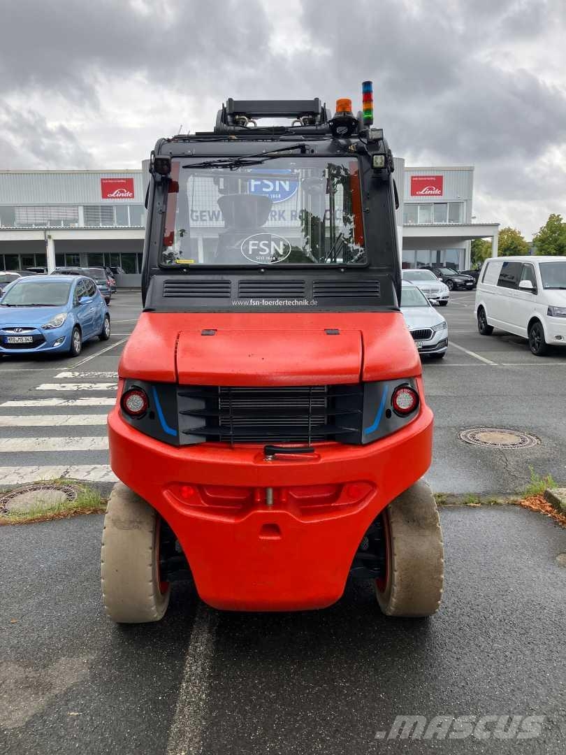 Linde E80 شاحنات ذات رافعات شوكية تعمل بالكهرباء