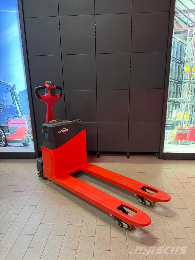Linde T 14B Ročni električni viličar