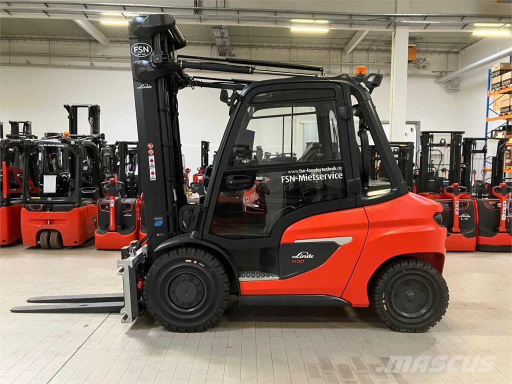 Linde H50/600 5,0T (EU5) Dízel targoncák