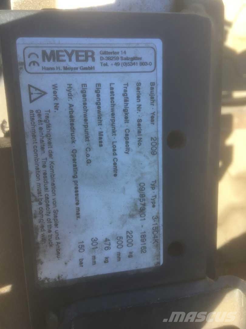Meyer Typ 3-1504K Будтехніка - Інші