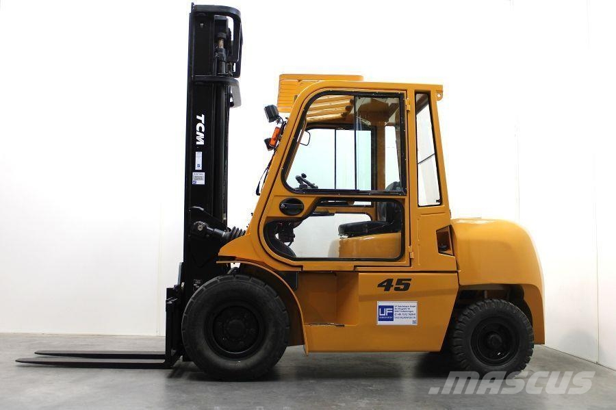 Tcm（東洋運搬機） FD 45 T 9, 2007, ドイツ - 中古 ディーゼル・軽油 