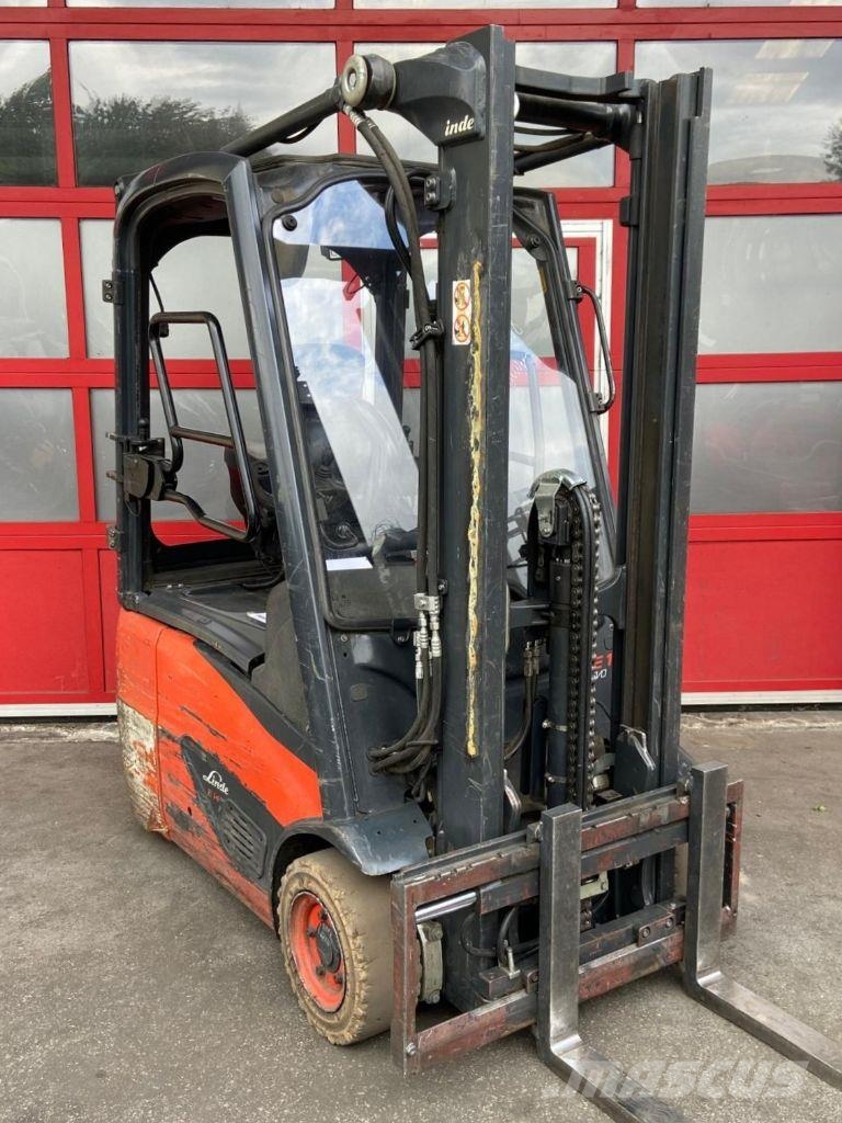 Linde E14-02 شاحنات ذات رافعات شوكية تعمل بالكهرباء