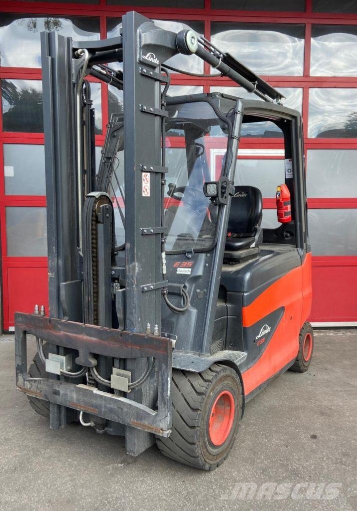 Linde E35HL-01 Elektriskie autoiekrāvēji